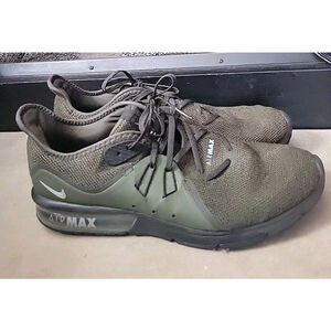 Nike Air Max Olive Green Athletic Shoes